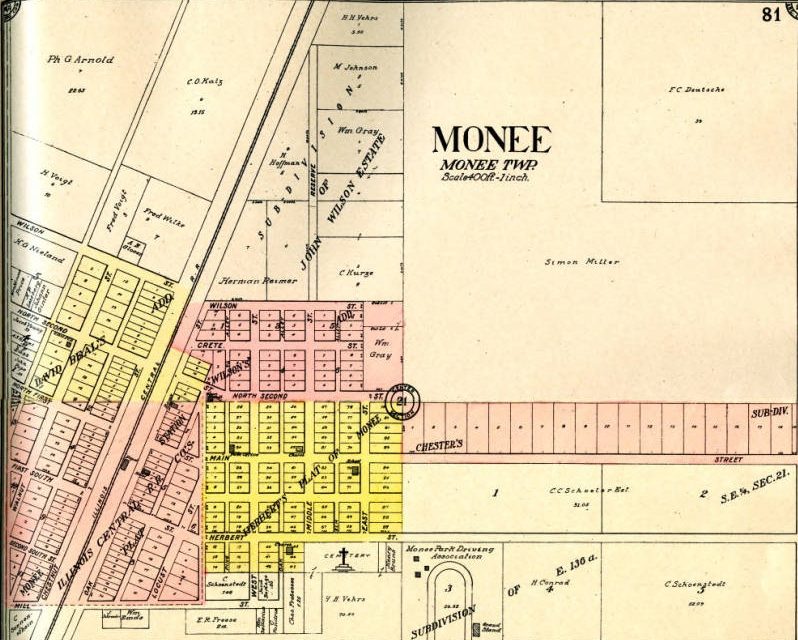 History of Monee Township, Illinois