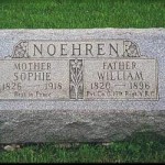William Noehren 1820 - 1896 and wife Sophie (nee Seehausen) 1826 - 1918
