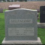Christoph Ohlendorf 1835 - 1926 and Wilhelmine (nee Seegers) 1845 - 1933